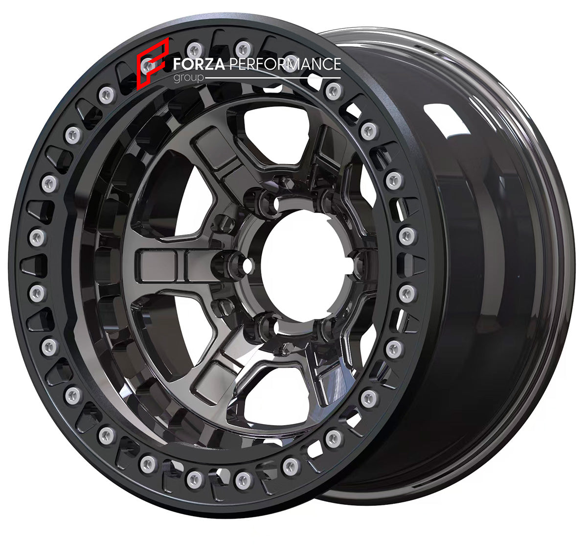 17 INCH BEADLOCK FORGED WHEELS RIMS for NISSAN PATROL Y61