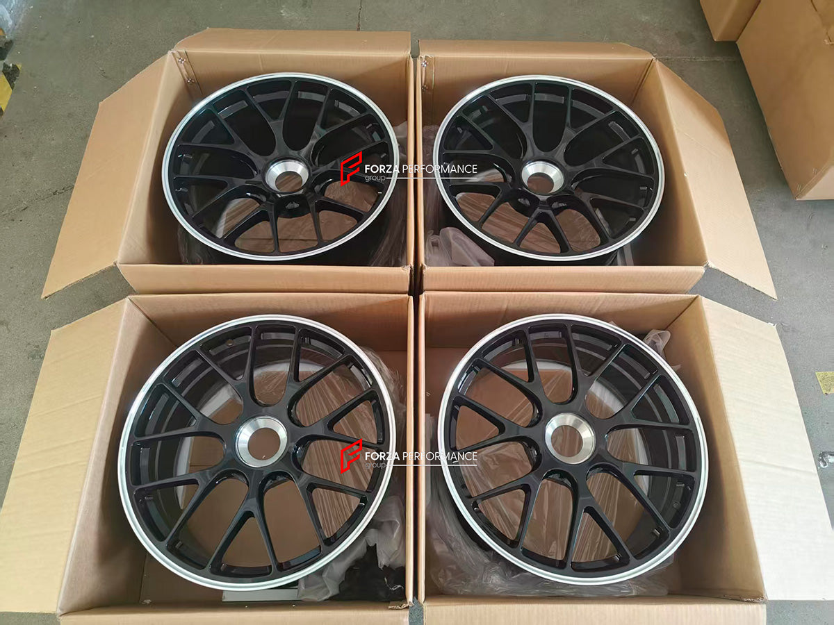 19 INCH CENTERLOCK FORGED WHEELS RIMS for PORSCHE 911 997.2 TURBO 2013 custom fit OEM 992 GT3RS