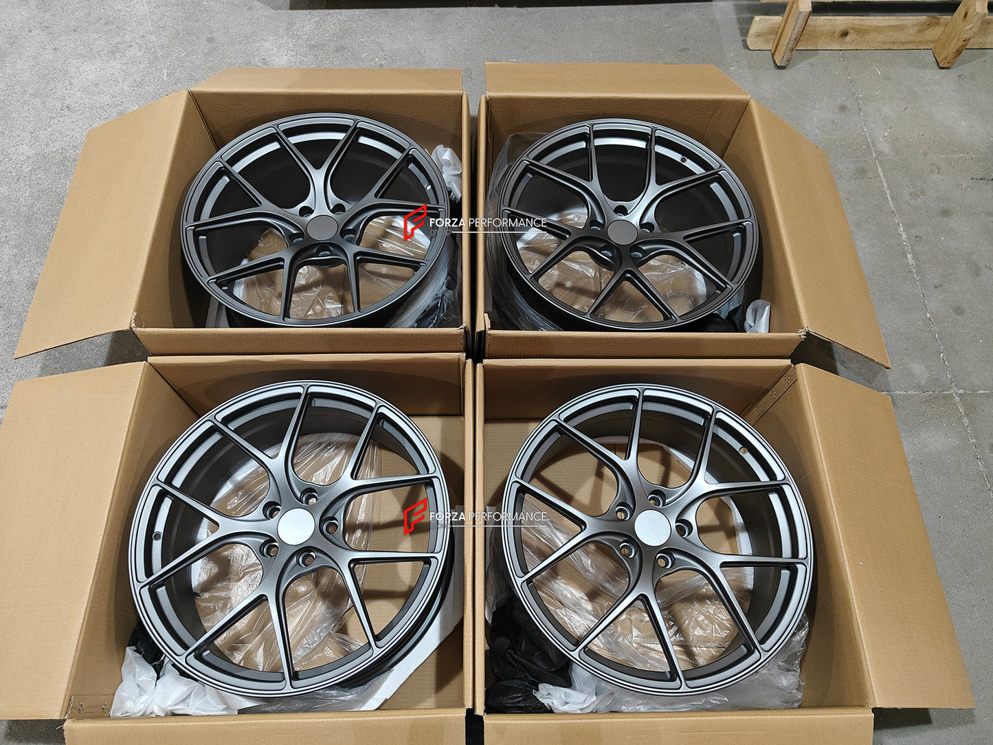 FORZA PERFORMANCE 20 INCH FORGED WHEELS RIMS for LOTUS EMIRA custom fit BBS RI-D