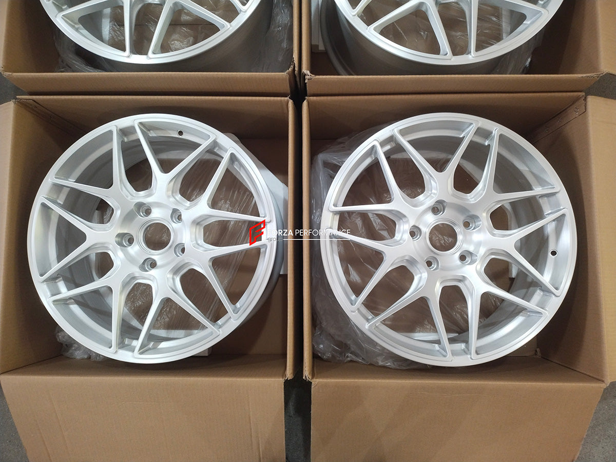 20 INCH FORGED WHEELS RIMS for PORSCHE 718 982 BOXSTER 2025 custom fit FORGELINE NW105