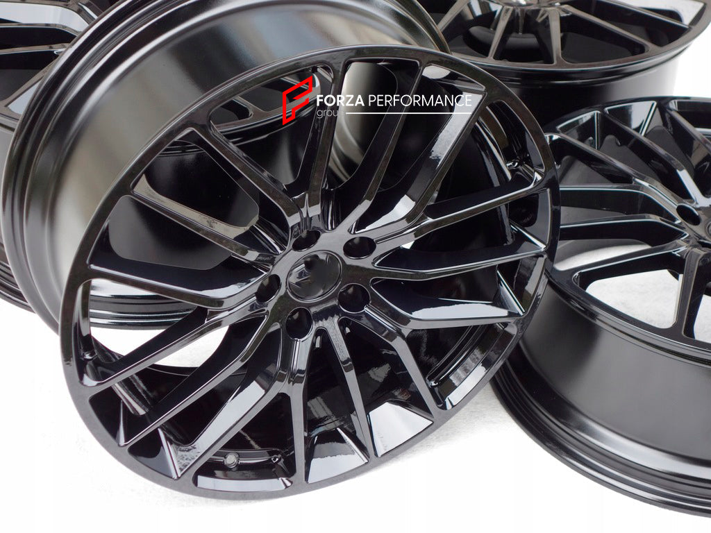 FORZA PERFORMANCE 21 INCH FORGED WHEELS RIMS for MASERATI QUATTROPORTE 2020+ custom fit OEM TITANO 670011860 670011859