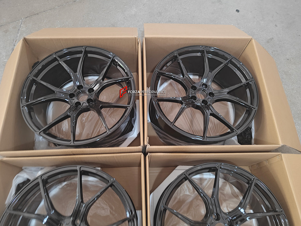 21 INCH FORGED WHEELS RIMS for JAGUAR F-TYPE X152 FACELIFT 2017 custom fit VORSTEINER VFF 103 WHEELS