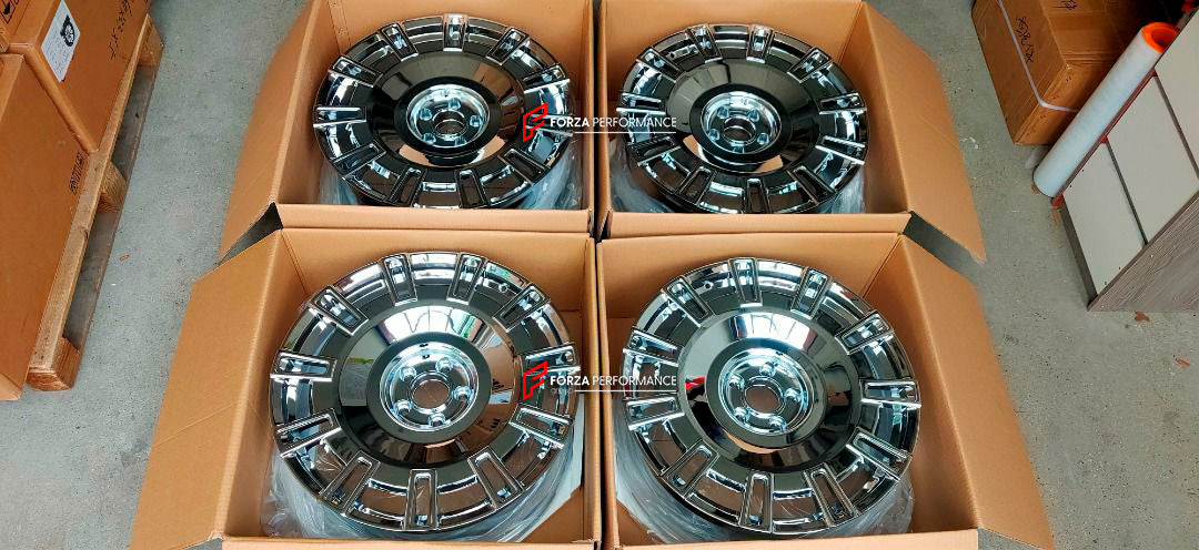 21 INCH FORGED WHEELS RIMS for ROLLS-ROYCE PHANTOM 2007 custom fit AG LUXURY AGL-60 WHEELS