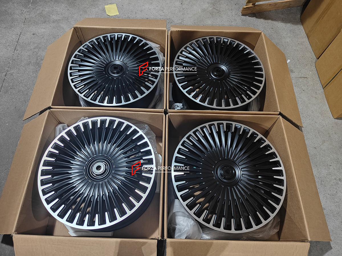 22 INCH FORGED WHEELS RIMS for MERCEDES BENZ EQS SUV X296 2024 custom fit OEM EQE 43 53 AMG A2954013100 A2954013200