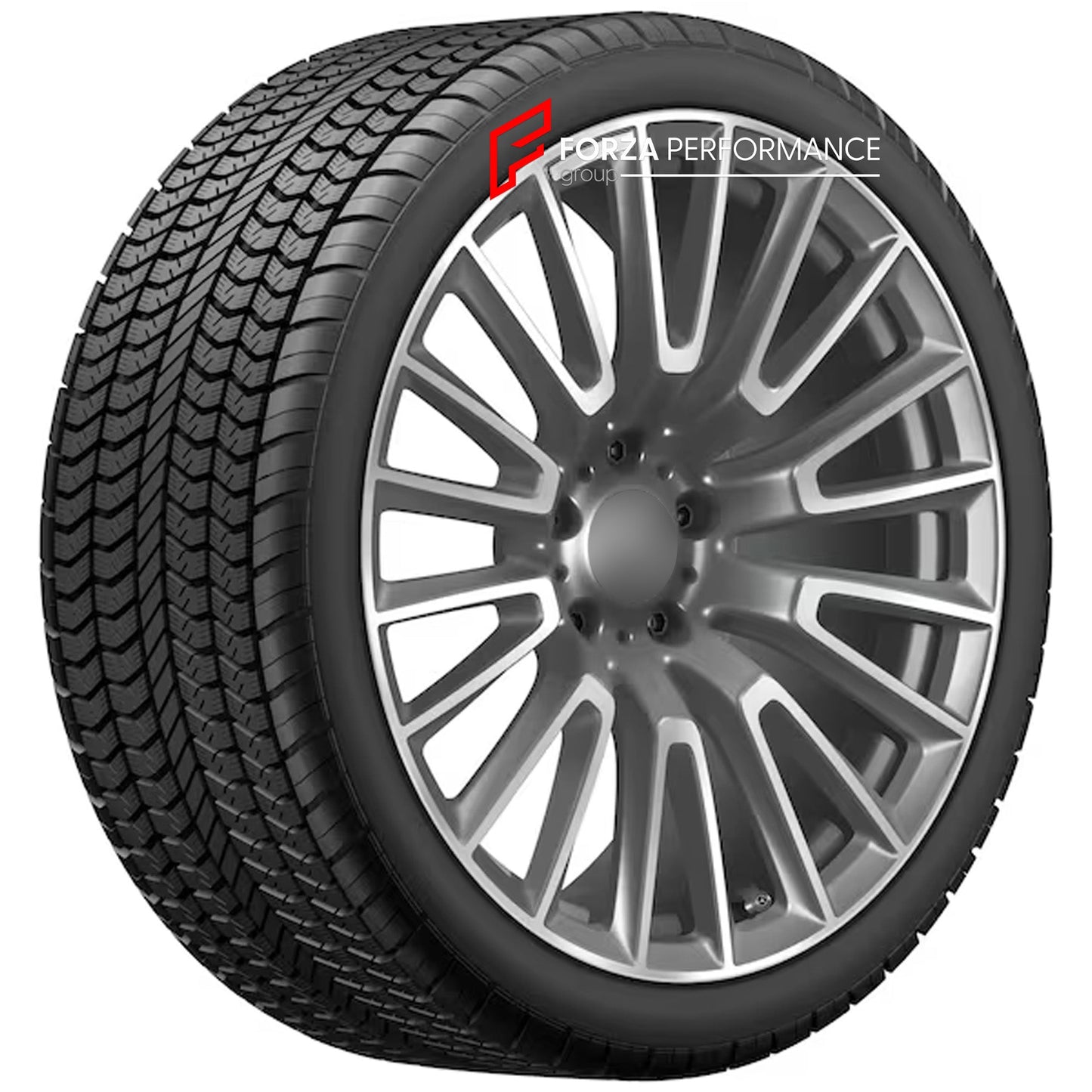 22 INCH FORGED WHEELS RIMS for MERCEDES BENZ G CLASS G63 AMG G550 W465 2025 custom fit OEM 10 double spokes titan grey