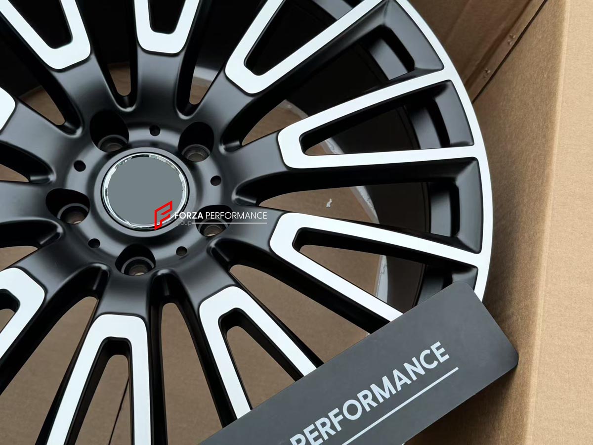 22 INCH FORGED WHEELS RIMS for MERCEDES BENZ G CLASS G63 W465 2025 custom fit W465 OEM WHEELS 10 double spokes black A4654011000