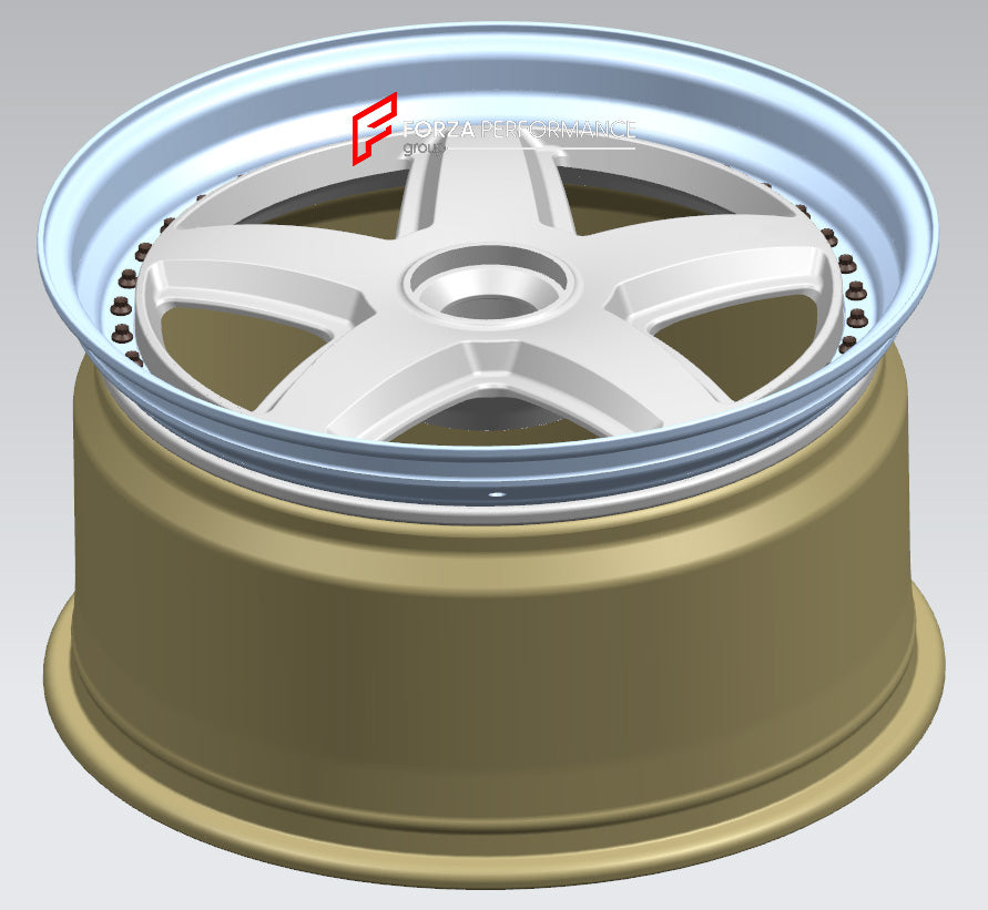 CENTERLOCK FORGED WHEELS RIMS for PORSCHE 911 992.1 TURBO S 2024 custom fit 517 VINTAGE