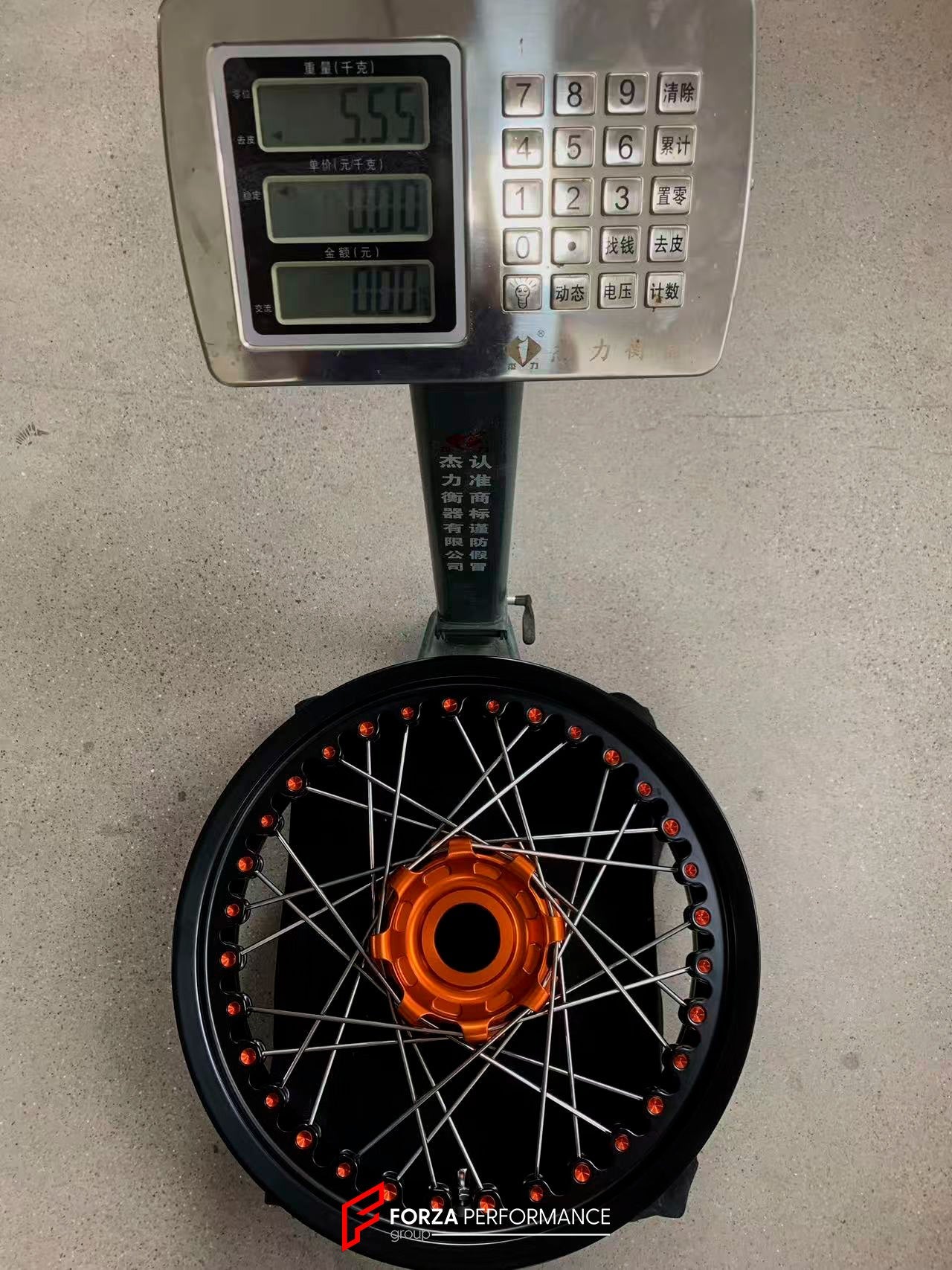 We manufacture premium quality forged motorcycle wheels rims for KTM 1290 in any design, size, color.
Wheel sizes (motorcycle spec):
Front: 3.5 x 17
Rear: 6 x 17
Weight:
Front: 3.9 kg (8.6 lbs)
Rear: 5.55 kg (12.24 lbs)
Finishing: Matt Black with KTM Orange
Forza Performance Group engineers and manufactures each forged motorcycle wheel individually per order. This ensures precise fitment, uncompromised strength, and unique styling. Whether for racing, touring, or daily use — our wheels are built fo