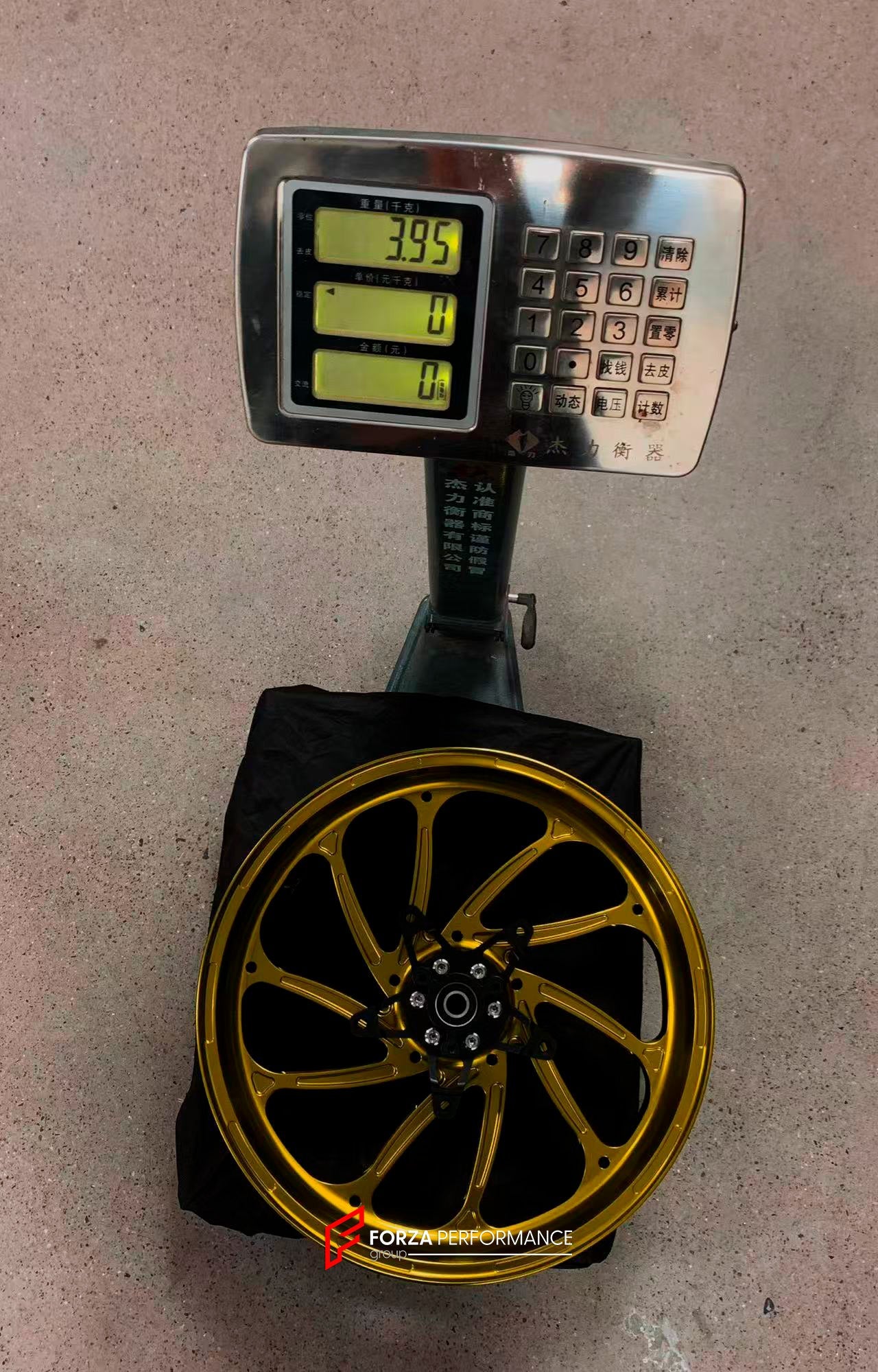 We manufacture premium quality forged motorcycle wheels rims for YAMAHA in any design, size, color.
Wheel sizes (motorcycle spec):
Front: 3.5 x 15
Rear: 4 x 14
Weight:
Front: 3.95 kg (8.71 lbs)
Rear: 3.8 kg (8.38 lbs)
Finishing: Gloss Gold
Forza Performance Group engineers and manufactures each forged motorcycle wheel individually per order. This ensures precise fitment, uncompromised strength, and unique styling. Whether for racing, touring, or daily use — our wheels are built for both performance