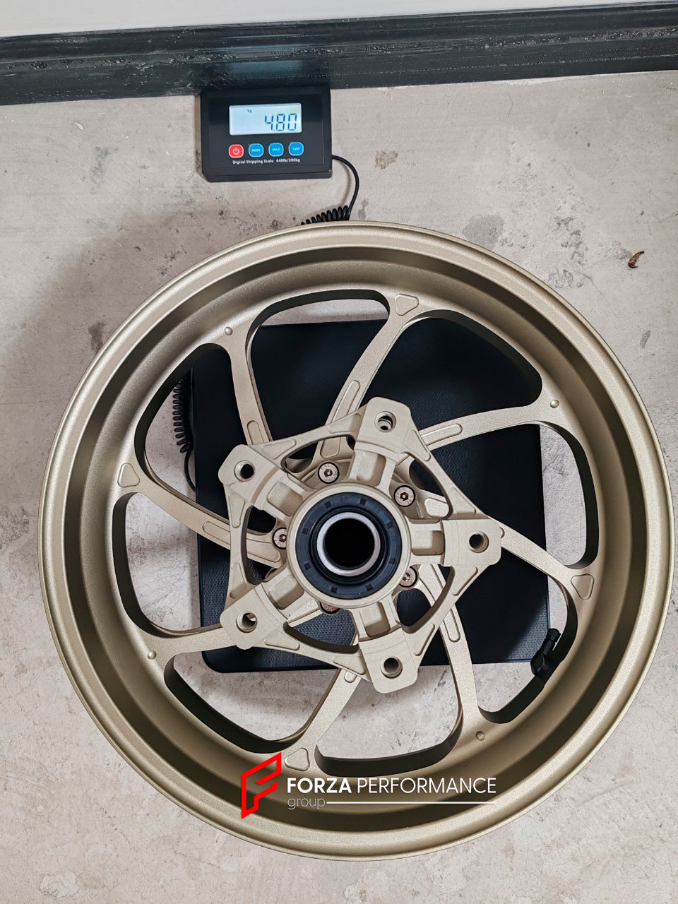 We manufacture premium quality forged motorcycle wheels rims for YAMAHA in any design, size, color.
Wheel sizes (motorcycle spec):
Front: 3.5 x 15
Rear: 4.5 x 15
Weight:
Front: 3.62 kg (7.98 lbs)
Rear: 4.8 kg (10.58 lbs)
Finishing: Satin Bronze
Forza Performance Group engineers and manufactures each forged motorcycle wheel individually per order. This ensures precise fitment, uncompromised strength, and unique styling. Whether for racing, touring, or daily use — our wheels are built for both perfor