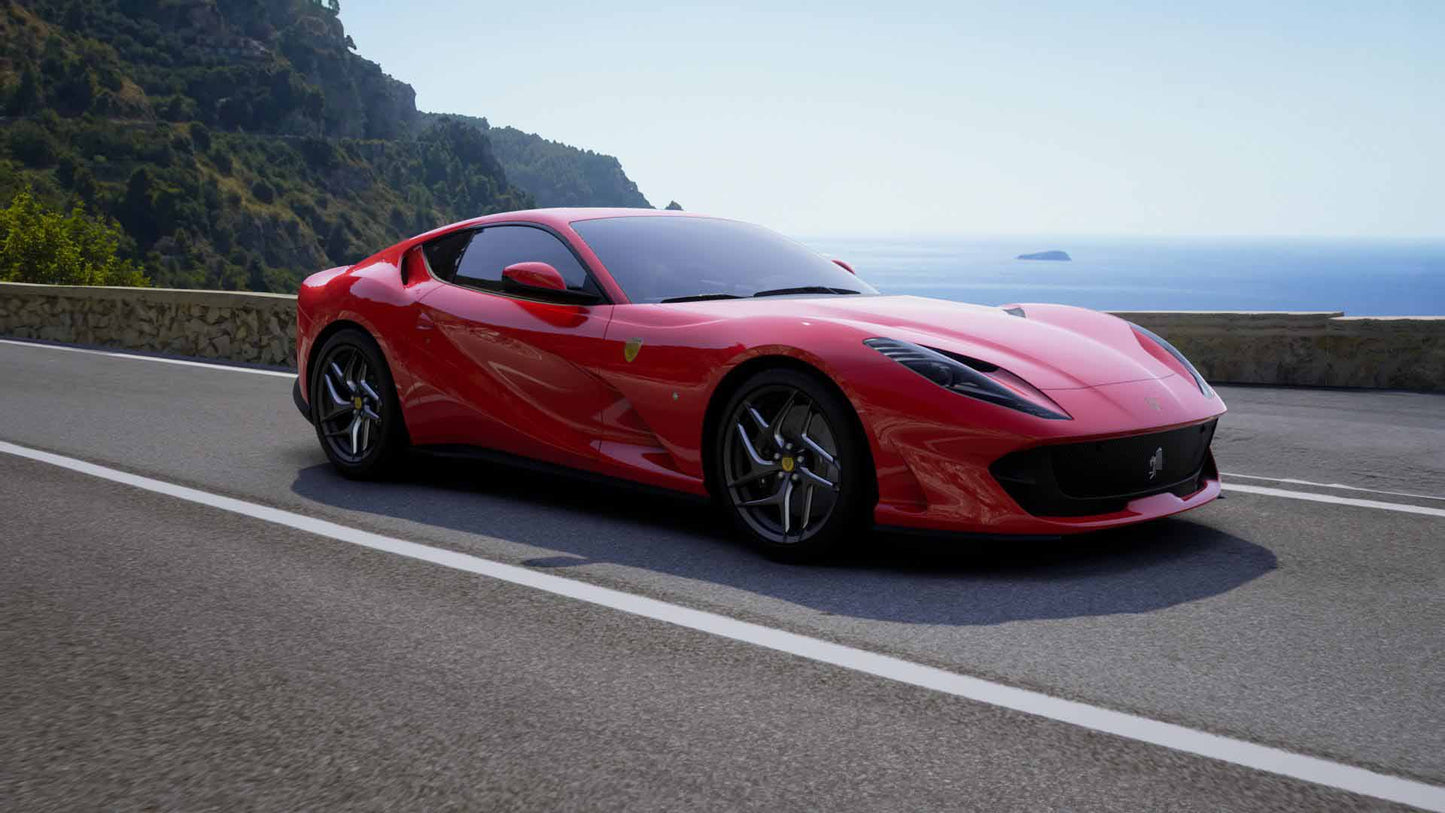 FORGED WHEELS Grigio corsa rims for Ferrari F430, Ferrari 458, Ferrari F12, Ferrari 488, Ferrari F8, Ferrari FF, Ferrari California, Ferrari Roma