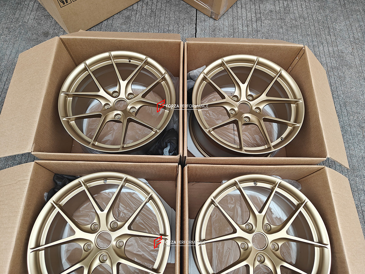 FORZA PERFORMANCE 19 INCH FORGED WHEELS RIMS for PORSCHE CAYMAN S 987 2008 custom fit P101