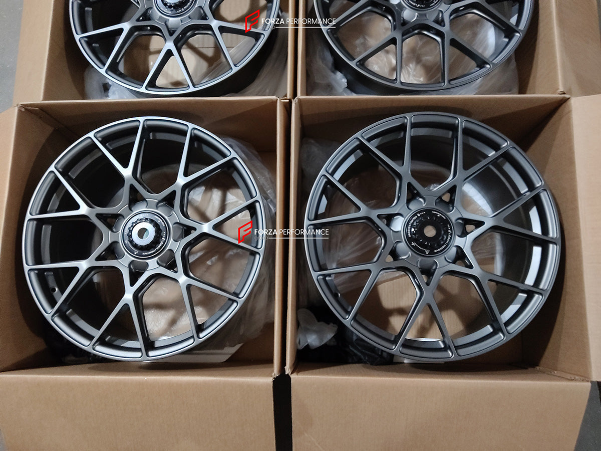 FORZA PERFORMANCE 20 INCH FORGED WHEELS RIMS for PORSCHE 718 982 GT4 2023 custom fit OEM 911 992 GT3 RS WHEELS