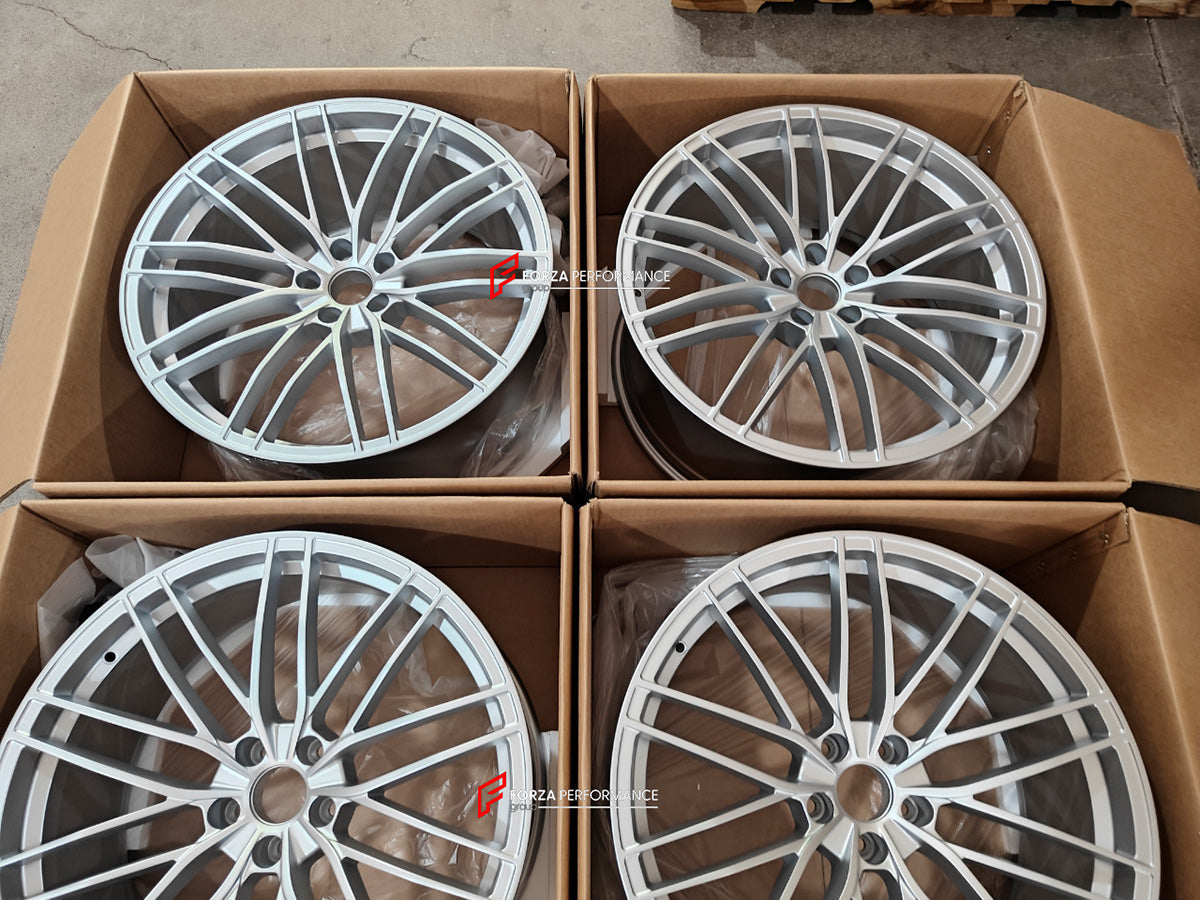 FORZA PERFORMANCE 21 INCH FORGED WHEELS RIMS for AUDI A6 ALLROAD C8 2021 custom fit ABT HR22