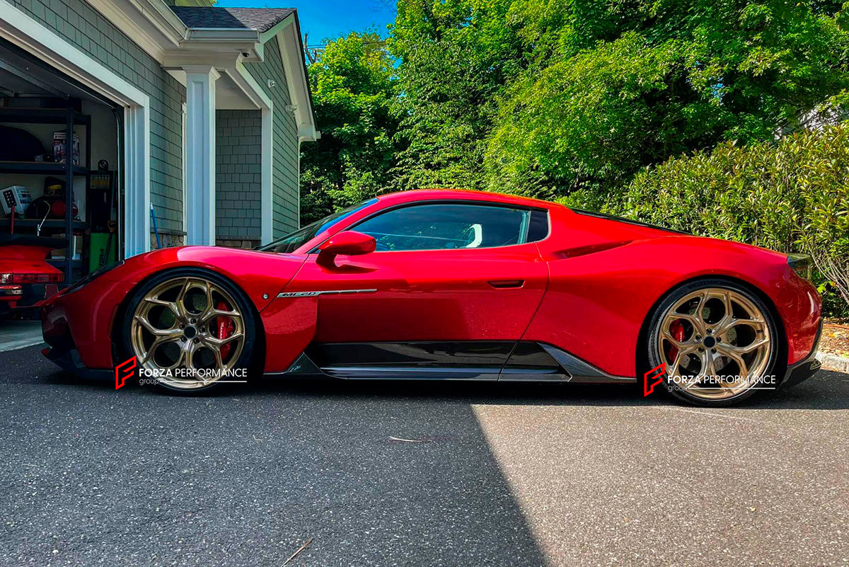 FORZA PERFORMANCE 21 INCH FORGED WHEELS RIMS for MASERATI MC20 2024 custom fit P111SC WHEELS