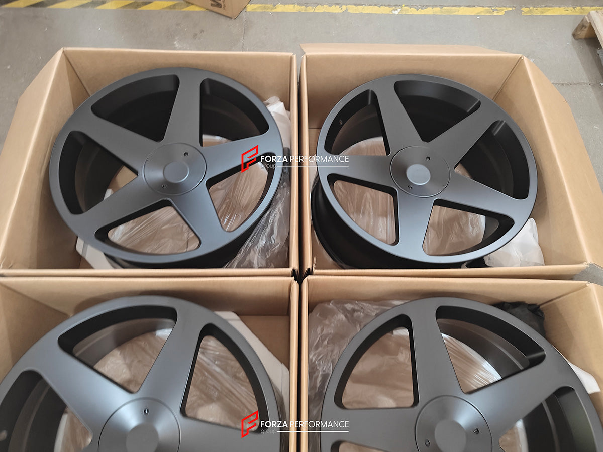 FORZA PERFORMANCE 22 INCH FORGED WHEELS RIMS for BMW M5 G99 TOURING 2025 custom fit Blaque Diamond BD15 WHEELS