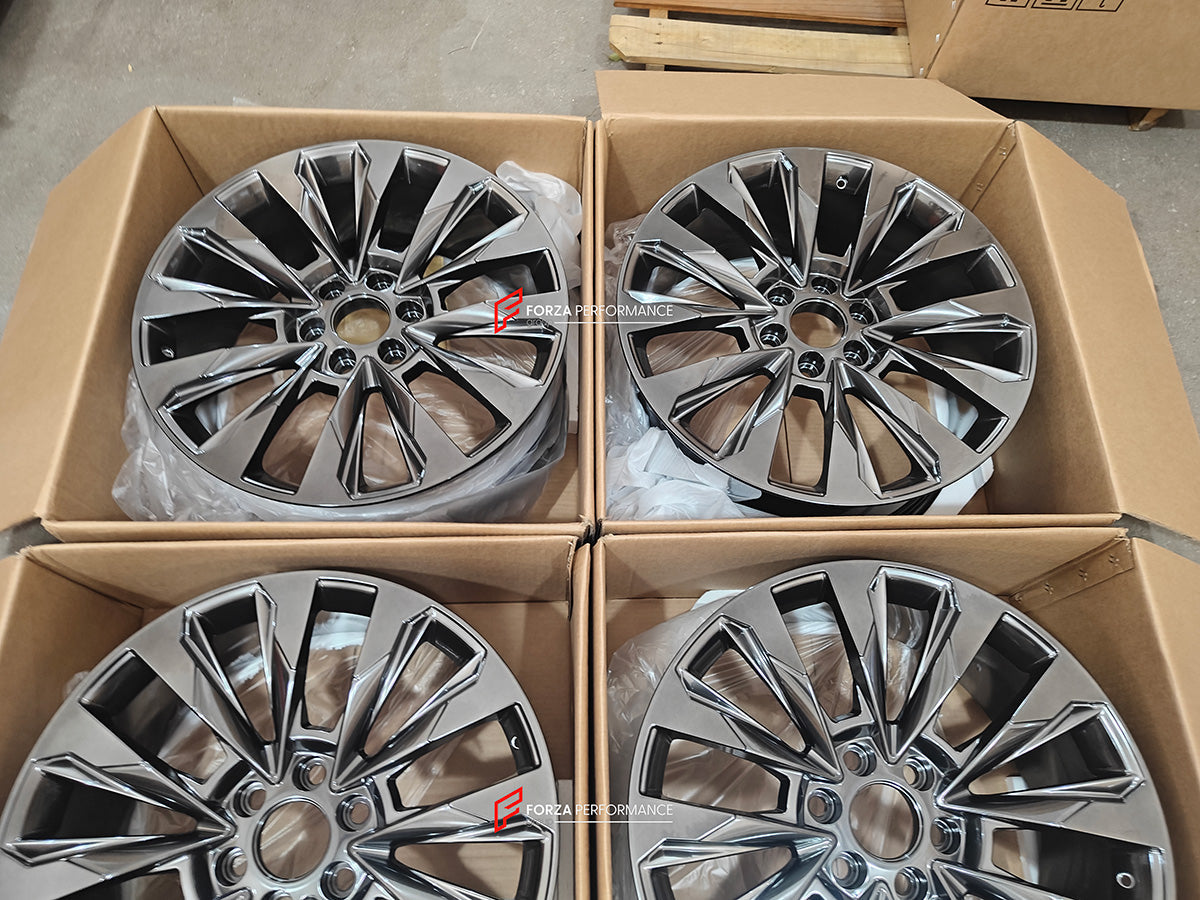 FORZA PERFORMANCE 22 INCH FORGED WHEELS RIMS for TOYOTA LAND CRUISER 300 LC 300 custom fit OEM DESIGN