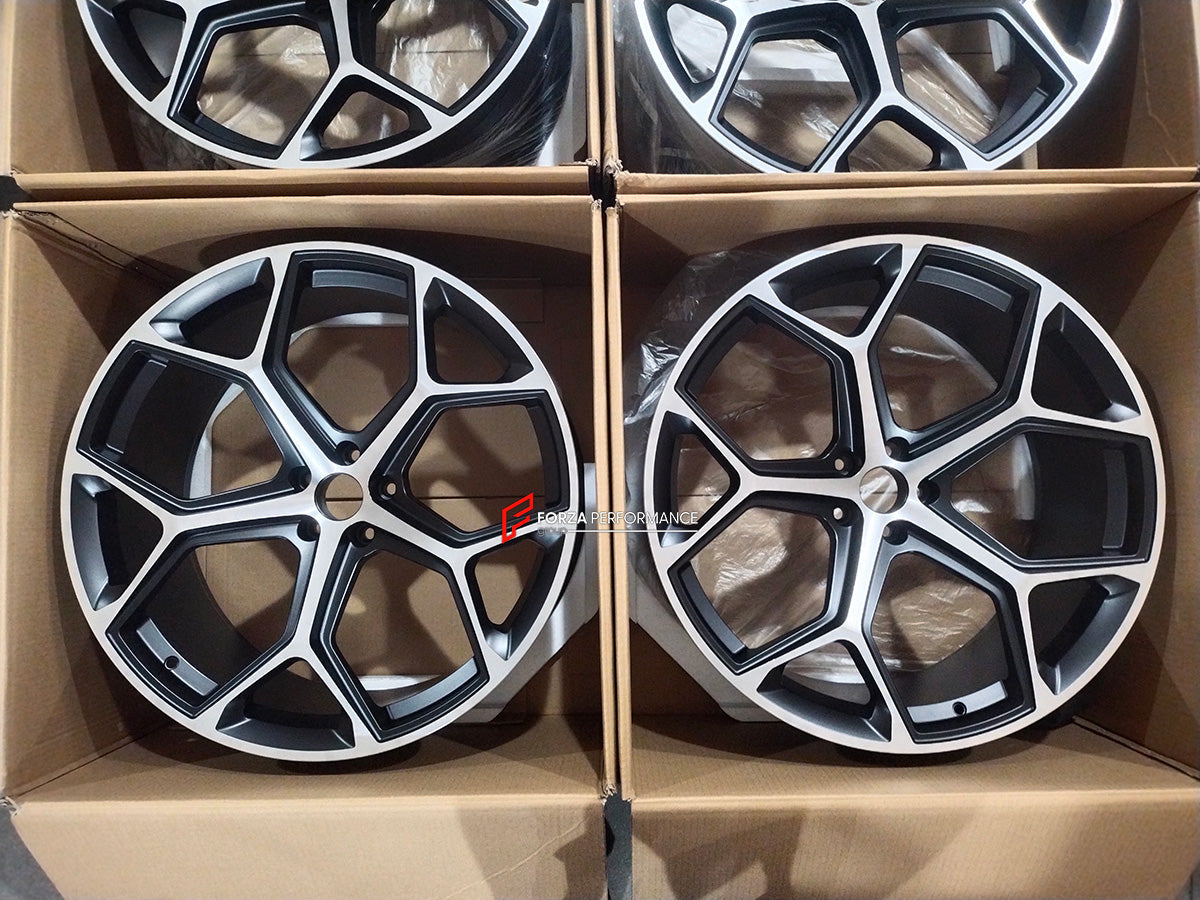 FORZA PERFORMANCE 23 INCH FORGED WHEELS RIMS for AUDI RSQ8 4M FACELIFT 2025 custom fit OEM RS7