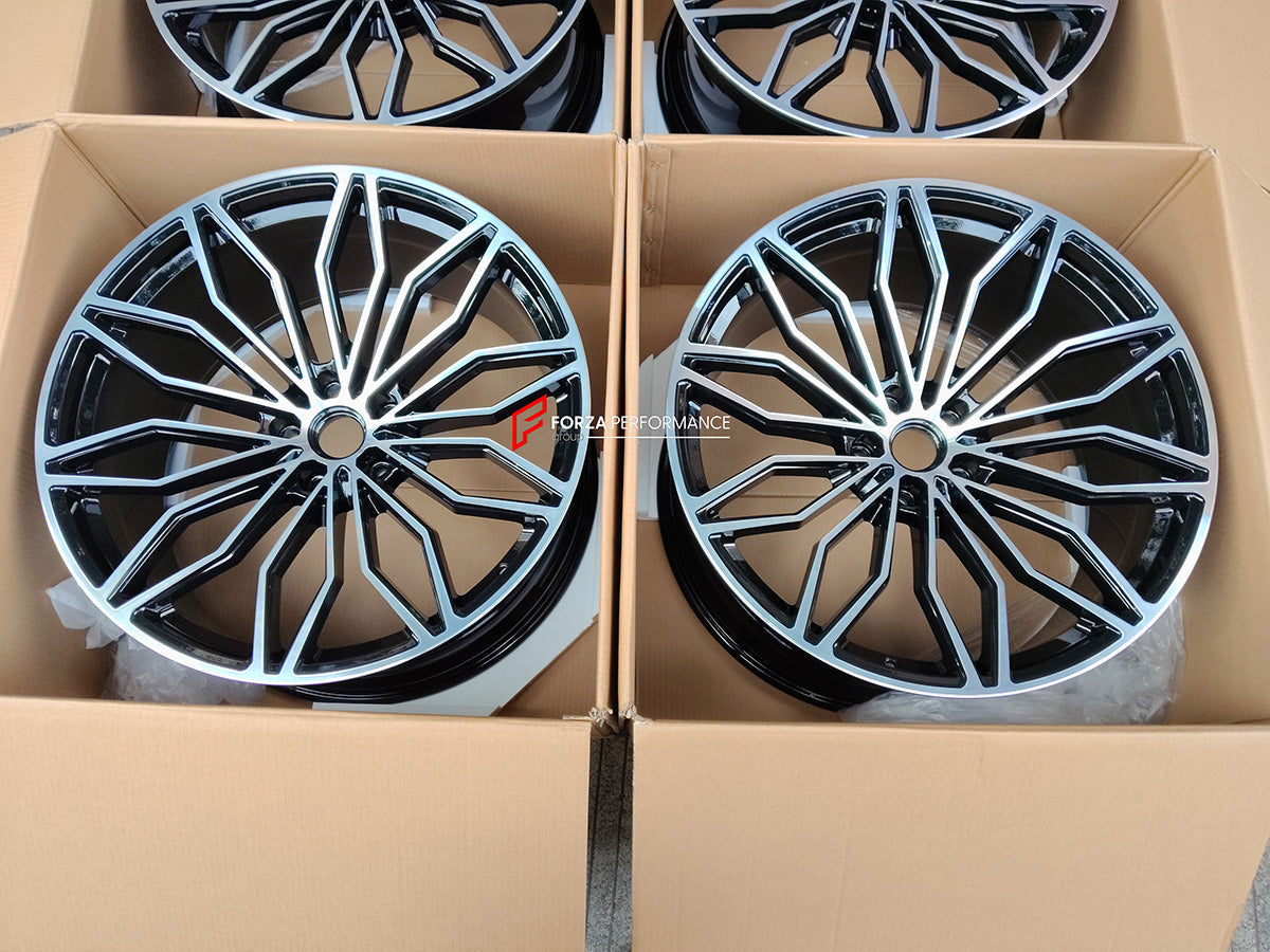 FORZA PERFORMANCE 23 INCH FORGED WHEELS RIMS for LAMBORGHINI URUS S 2024 custom fit OEM GALANTHUS PERFORMANTE 4ML601025DJ 4ML601025DK
