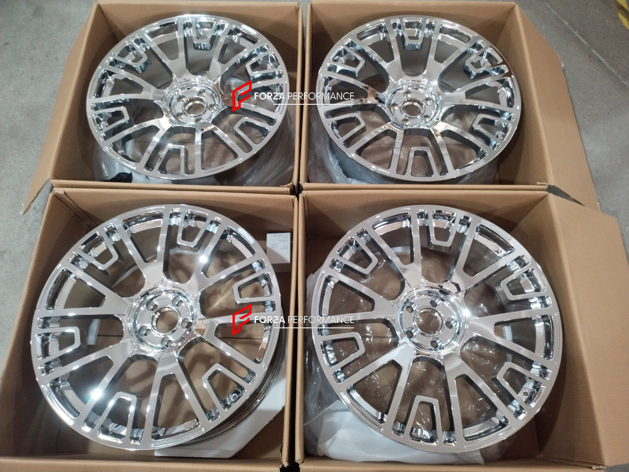 FORZA PERFORMANCE 24 INCH FORGED WHEELS RIMS for ROLLS-ROYCE SPECTRE 2024 custom fit MANSORY V.6