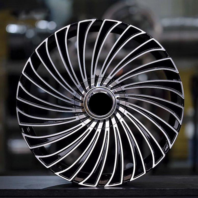 Forged Wheels for ROLLS-ROYCE SPECTRE Cullinan, Ghost, Dawn, Wraith, Phantom, Drophead RR21