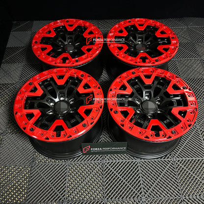 17 INCH BEADLOCK FORGED WHEELS RIMS for FORD F150 RAPTOR R XIV P702 2024 custom fit OEM STYLE WHEELS