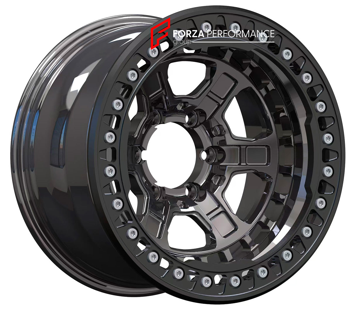 17 INCH BEADLOCK FORGED WHEELS RIMS for NISSAN PATROL Y61