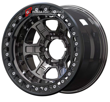 17 INCH BEADLOCK FORGED WHEELS RIMS for NISSAN PATROL Y61