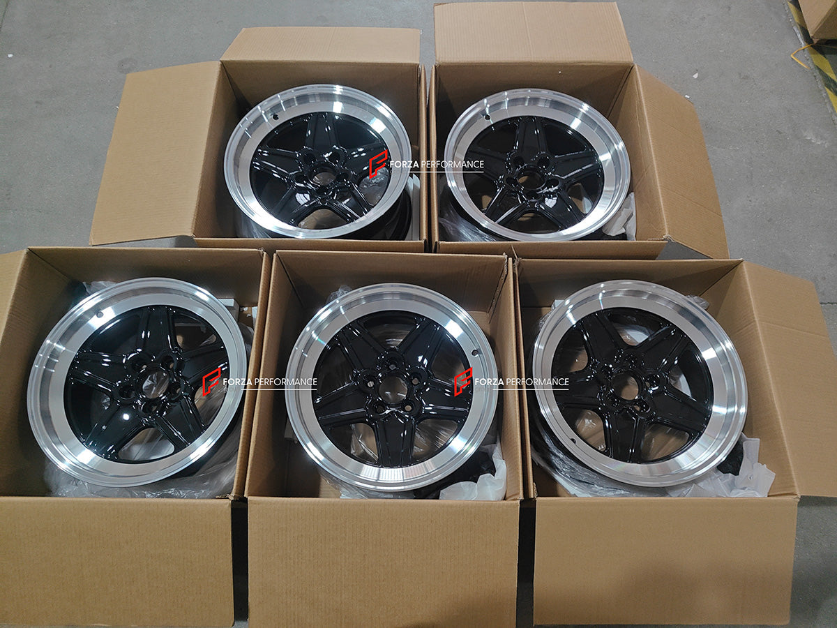 17 INCH FORGED WHEELS RIMS for MERCEDES BENZ 560 SEC C126 1989 custom fit OEM AMG PENTA WHEELS