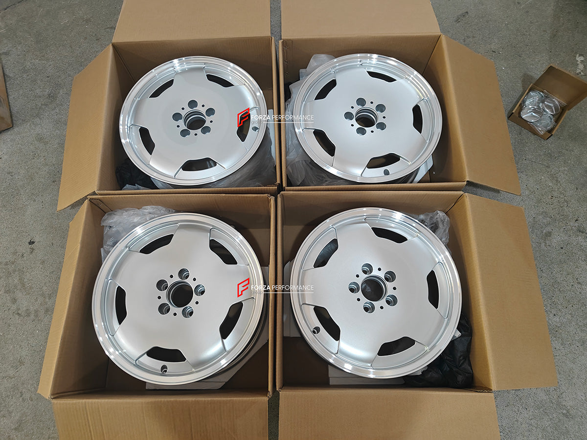17 INCH FORGED WHEELS RIMS for MERCEDES BENZ E-CLASS E320 W124 1994 custom fit OEM AMG AERO 1 WHEELS