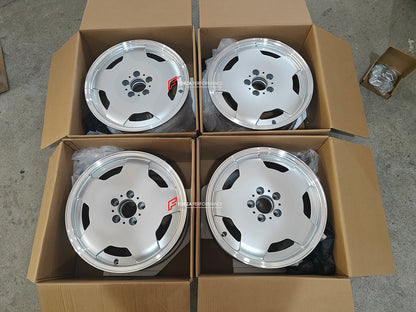 17 INCH FORGED WHEELS RIMS for MERCEDES BENZ E-CLASS E320 W124 1994 custom fit OEM AMG AERO 1 WHEELS
