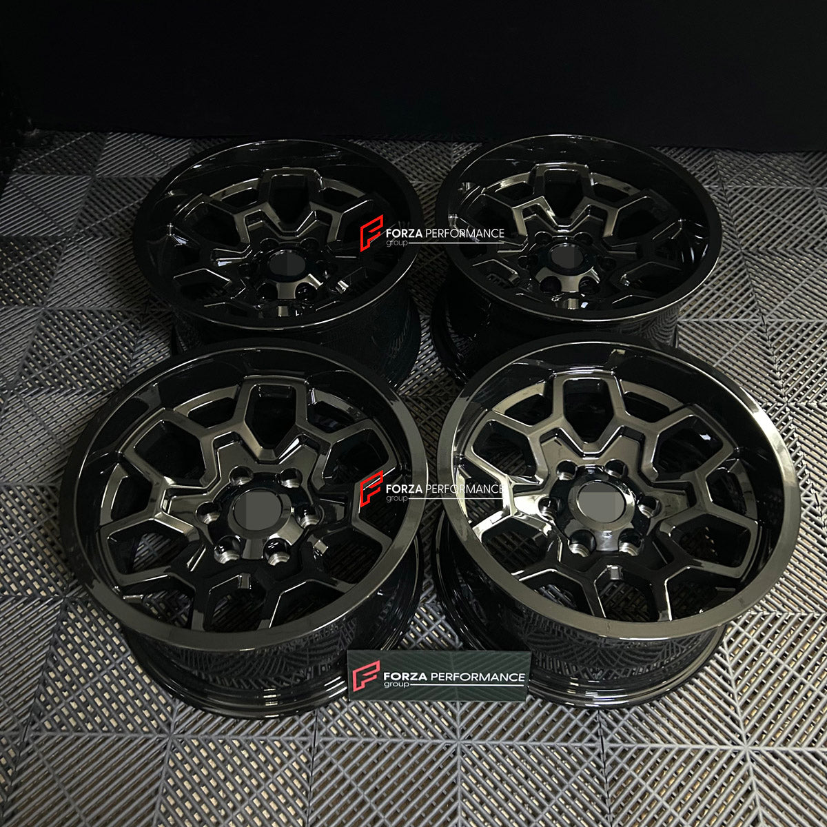 17 INCH FORGED WHEELS RIMS for TOYOTA HILUX GR SPORT VIII FACELIFT 2024 custom fit OEM HILUX GR SPORT WHEELS