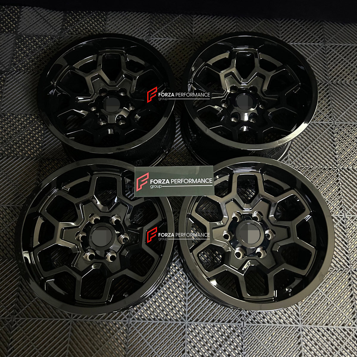 17 INCH FORGED WHEELS RIMS for TOYOTA HILUX GR SPORT VIII FACELIFT 2024 custom fit OEM HILUX GR SPORT WHEELS