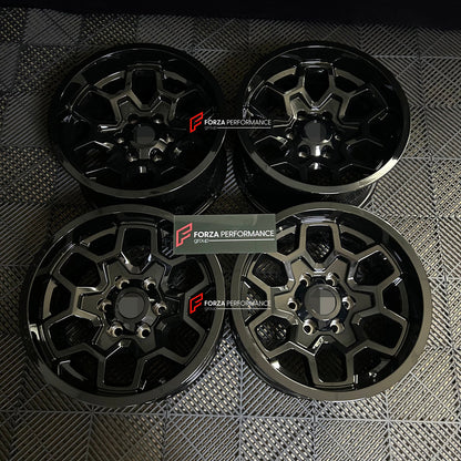 17 INCH FORGED WHEELS RIMS for TOYOTA HILUX GR SPORT VIII FACELIFT 2024 custom fit OEM HILUX GR SPORT WHEELS