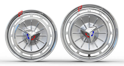 18 20 INCH FORGED CLASSIC WHEELS RIMS for CHEVROLET BEL AIR 1961 custom fit OEM IMPALA SS STYLE