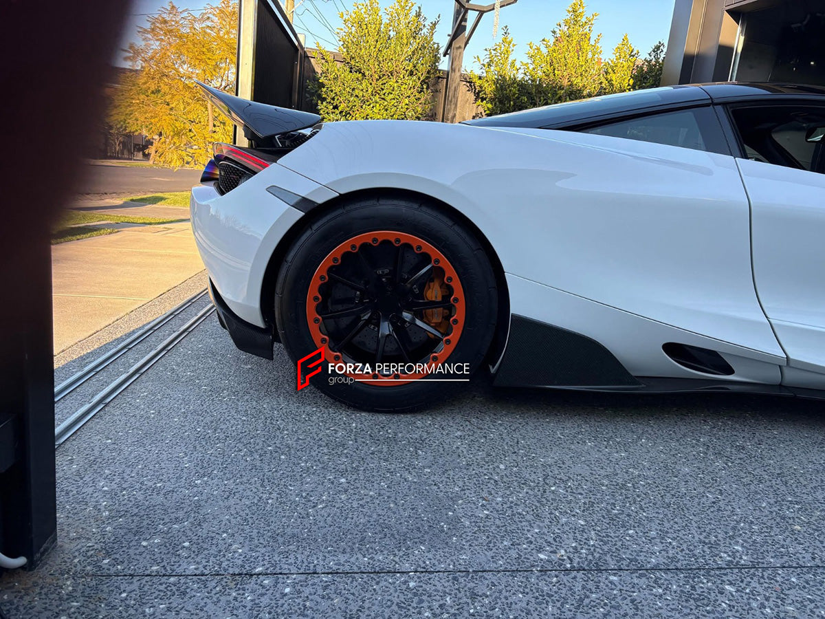 18 INCH BEADLOCK FORGED WHEELS RIMS for MCLAREN 720S 2019 custom fit OEM 720S STYLE 10 SPOKE WHEELS 