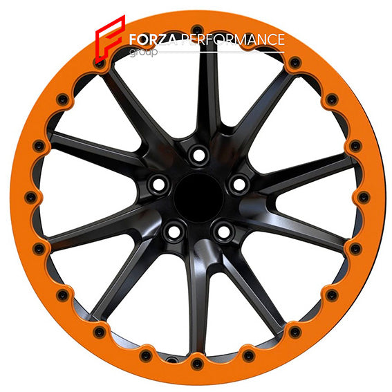 18 INCH BEADLOCK FORGED WHEELS RIMS for MCLAREN 720S 2019 custom fit OEM 720S STYLE 10 SPOKE WHEELS