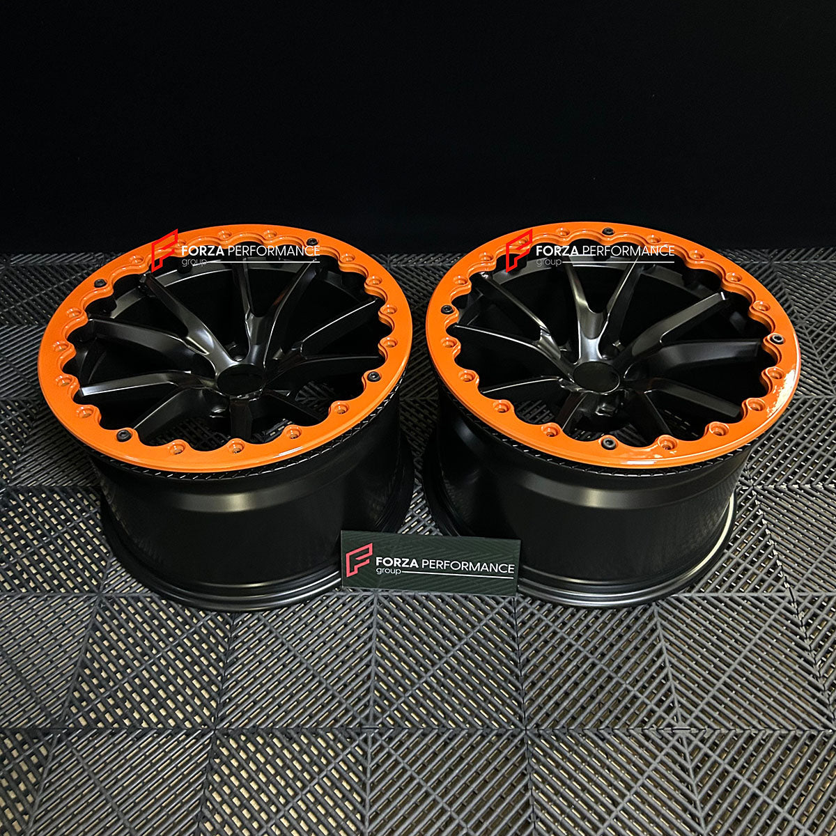 18 INCH BEADLOCK FORGED WHEELS RIMS for MCLAREN 720S 2019 custom fit OEM 720S STYLE 10 SPOKE WHEELS 