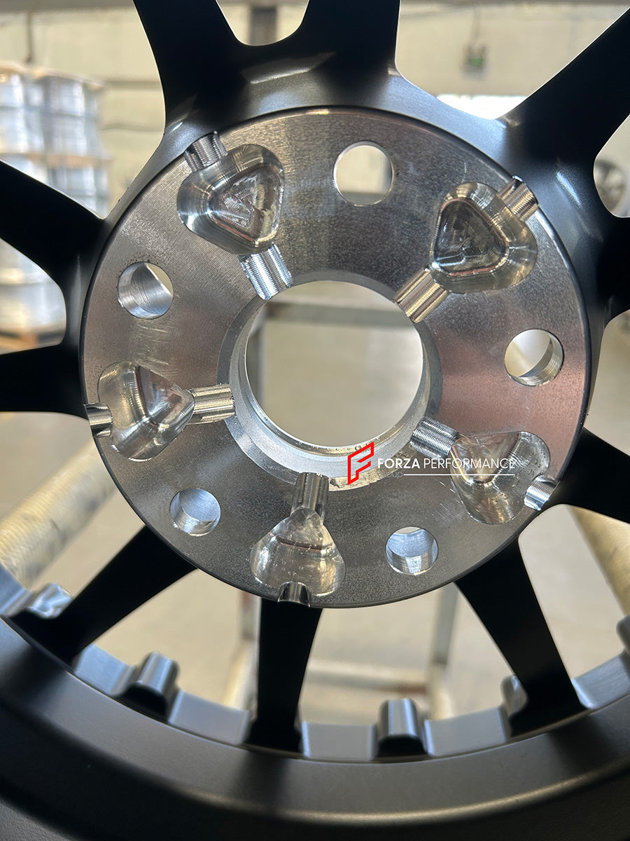 18 INCH BEADLOCK FORGED WHEELS RIMS for MCLAREN 720S 2019 custom fit OEM 720S STYLE 10 SPOKE WHEELS 