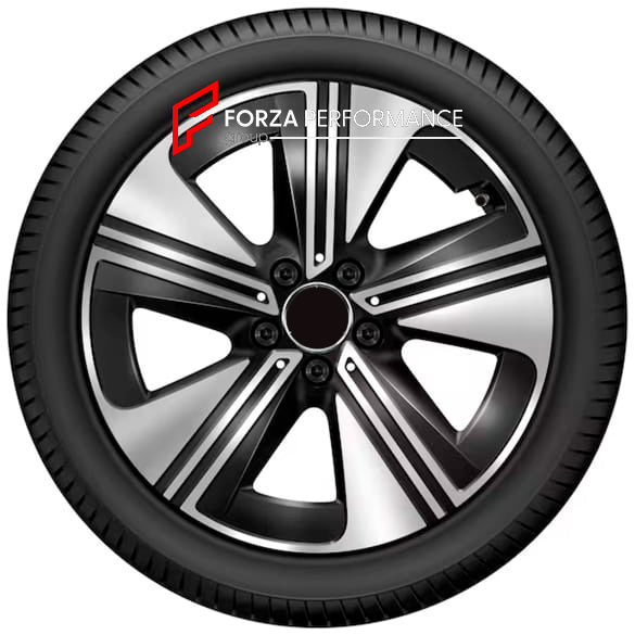 18 INCH FORGED WHEELS RIMS for MERCEDES-BENZ CLA250 CLA350 C174 2026 custom fit OEM 5 SPOKES AERO BLACK A1744010300