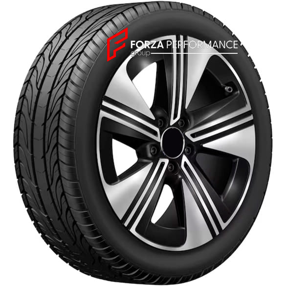 18 INCH FORGED WHEELS RIMS for MERCEDES-BENZ CLA250 CLA350 C174 2026 custom fit OEM 5 SPOKES AERO BLACK A1744010300