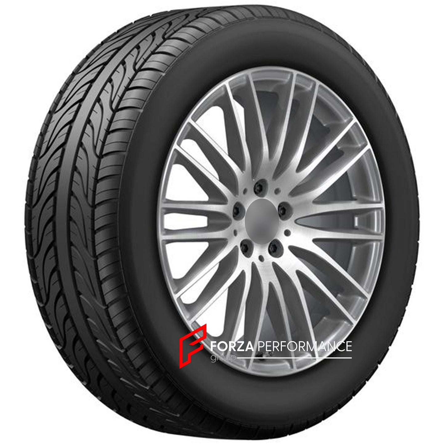 18 INCH FORGED WHEELS RIMS for MERCEDES-BENZ GLC300 GLC350e SUV X254 2024 custom fit OEM tremolit metallic multi-spokes