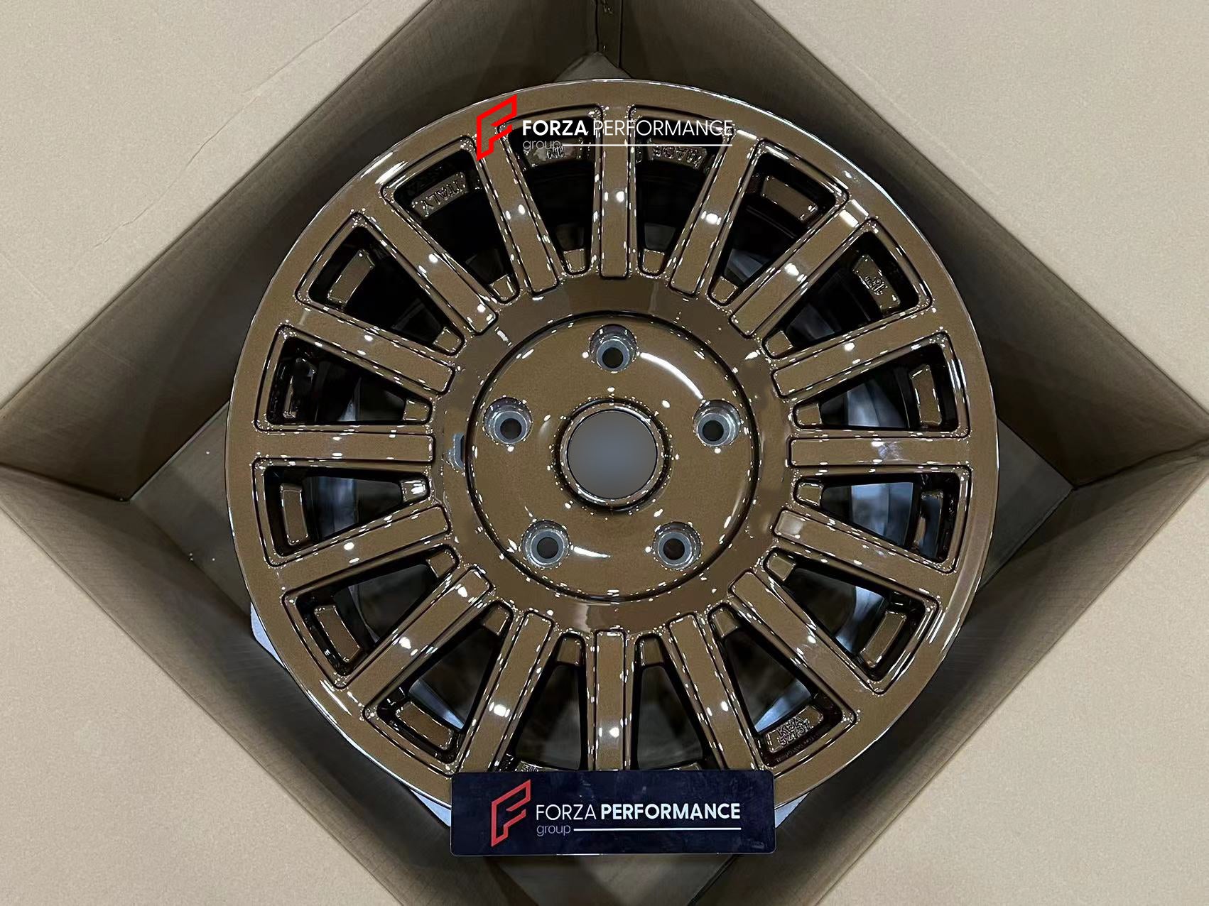 FORZA PERFORMANCE 18 INCH FORGED WHEELS RIMS for TOYOTA LAND CRUISER 200 LC 200 custom fit OZ RACING RALLY RAID DESIGN