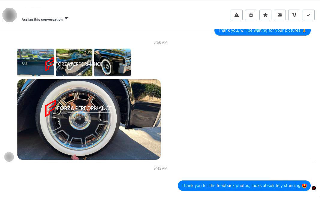 18 INCH FORZA FORGED WHEELS RIMS for LINCOLN CONTINENTAL 1963 custom fit RACELINE CLASSICO STYLE