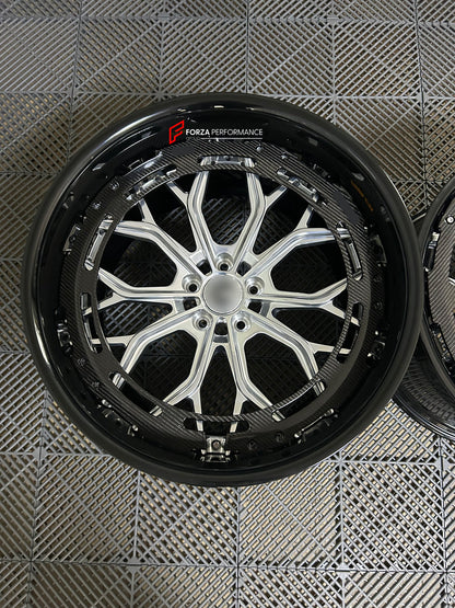 23 INCH FORGED WHEELS RIMS for ROLLS ROYCE CULLINAN SERIES II 2025 custom fit AL13 R80-109R