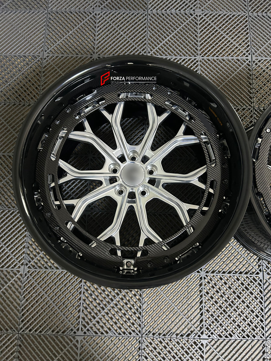 23 INCH FORGED WHEELS RIMS for ROLLS ROYCE CULLINAN SERIES II 2025 custom fit AL13 R80-109R