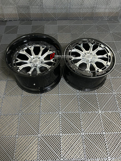 23 INCH FORGED WHEELS RIMS for ROLLS ROYCE CULLINAN SERIES II 2025 custom fit AL13 R80-109R