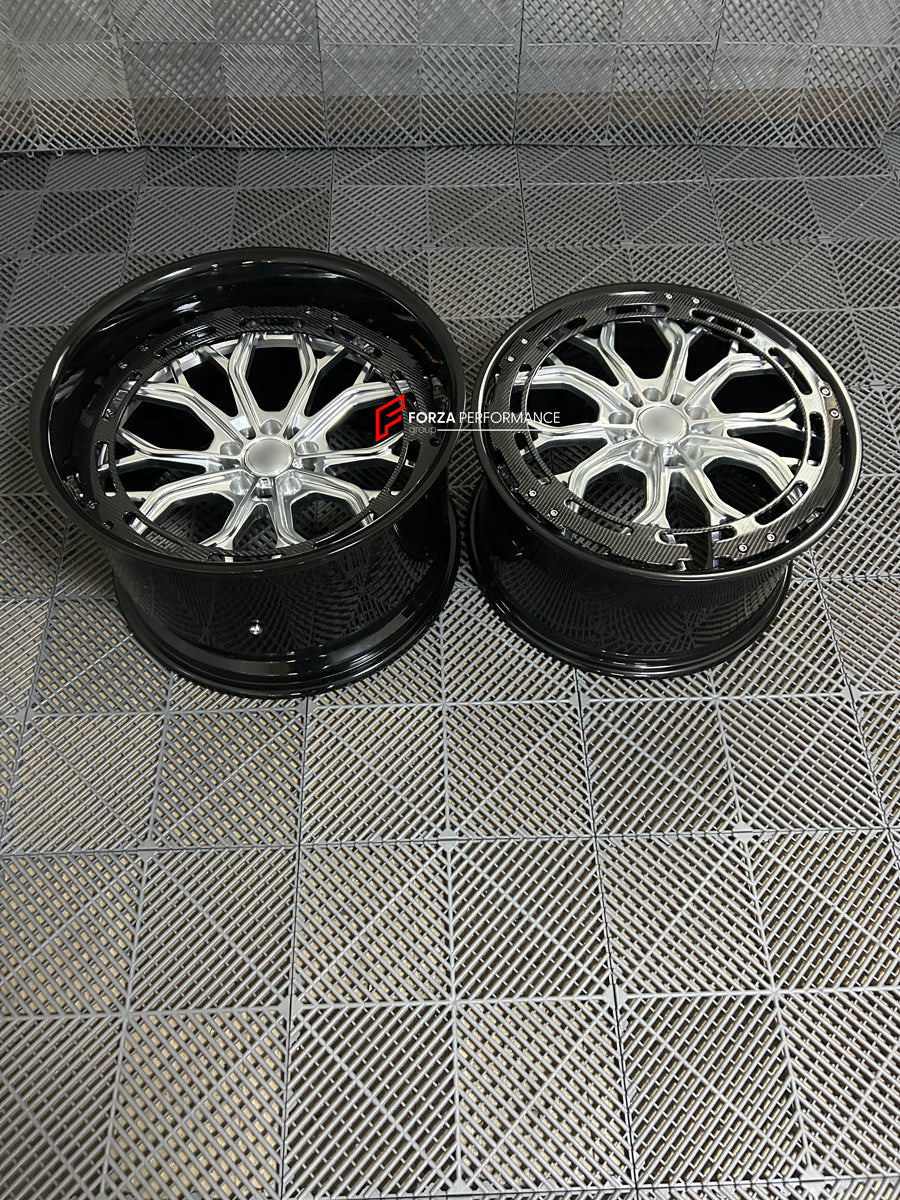 23 INCH FORGED WHEELS RIMS for ROLLS ROYCE CULLINAN SERIES II 2025 custom fit AL13 R80-109R