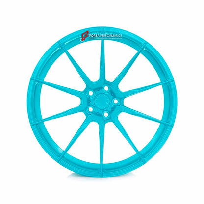 FORZA PERFORMANCE 19 20 INCH FORGED WHEELS for MCLAREN 765 LT custom fit CS Series Tiffany Blue ADV10 M.V1