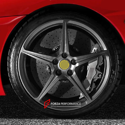 FORZA PERFORMANCE 19 INCH FORGED WHEELS FOR FERRARI F430 SCUDERIA 16M custom fit OEM 255225 255226